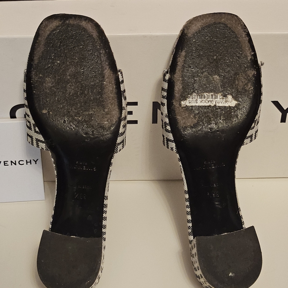 Givenchy Monogram Women's Heel Sandals - Picture 6 of 7